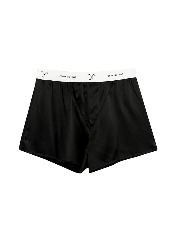 Black - Unisex Boxer Short | Fleur du Mal - DEMO