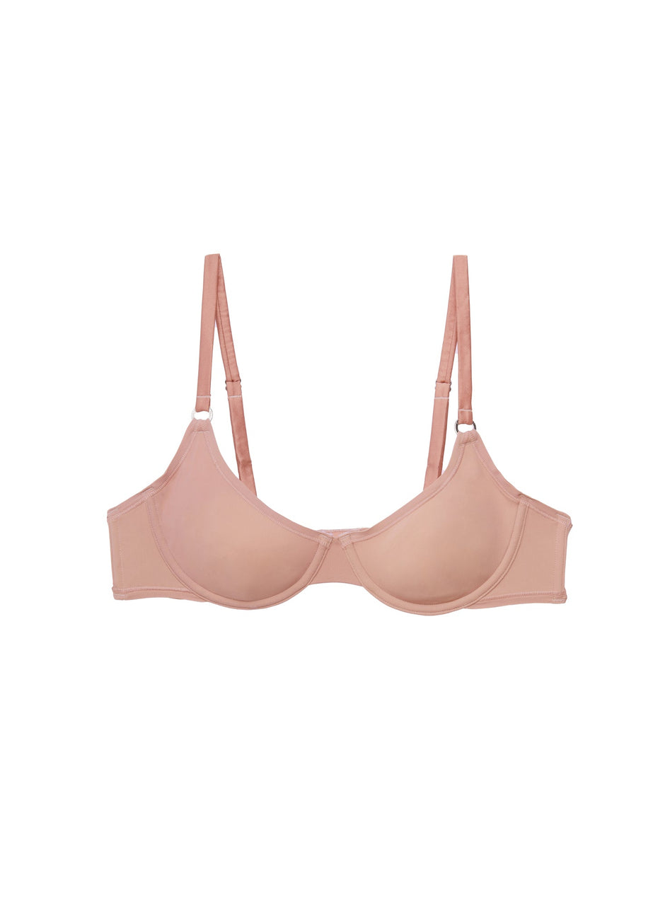 Tan - Le Stretch Micro Demi Bra | Fleur du Mal - DEMO