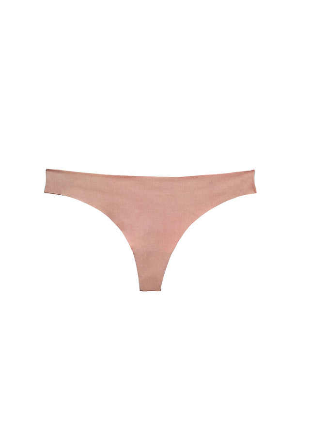 Tan - Le Stretch Micro Thong | Fleur du Mal - DEMO