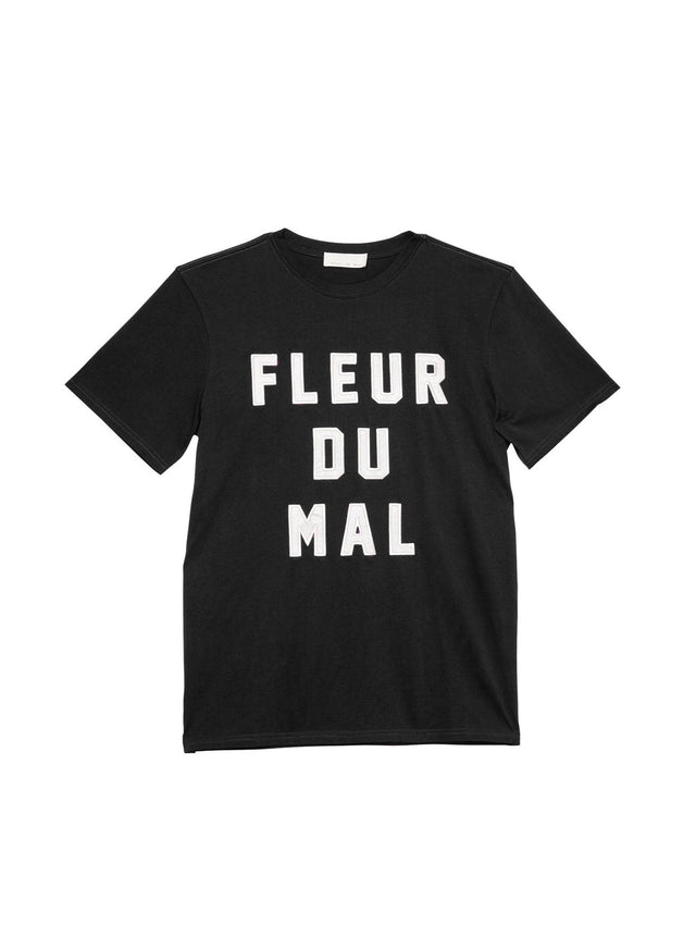 Black - Unisex Logo Tee | Fleur du Mal - DEMO