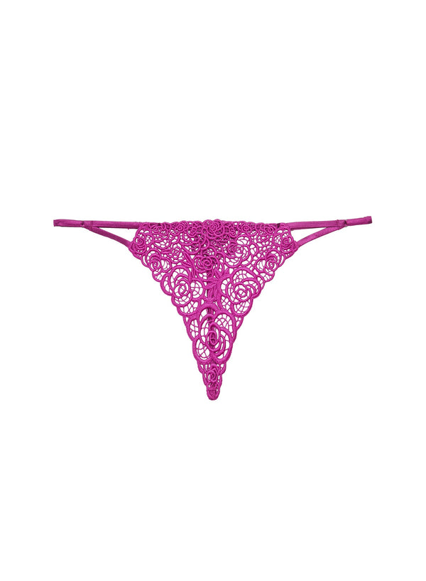 Vixen - Fleur Guipure V-String | Fleur du Mal - DEMO