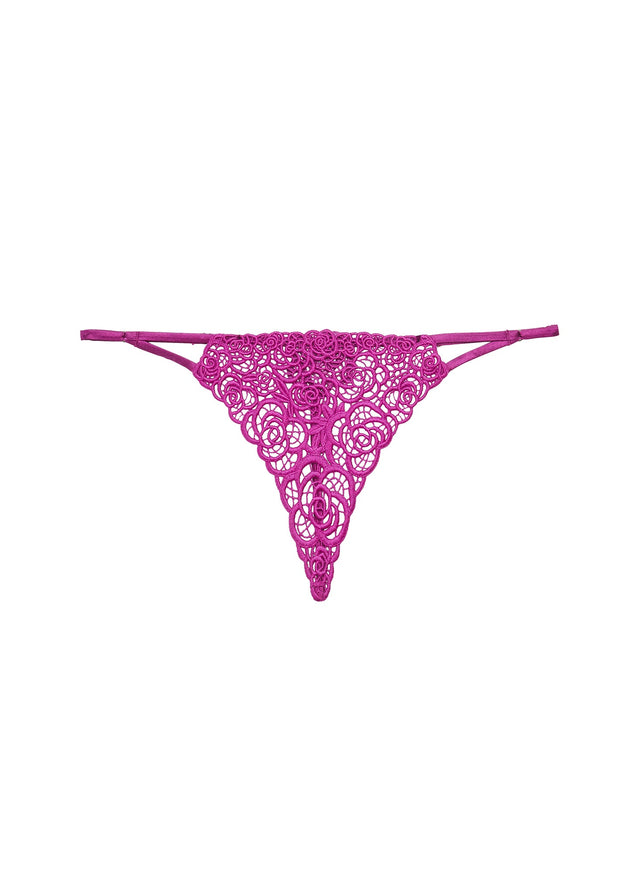 Vixen - Fleur Guipure V-String | Fleur du Mal - DEMO