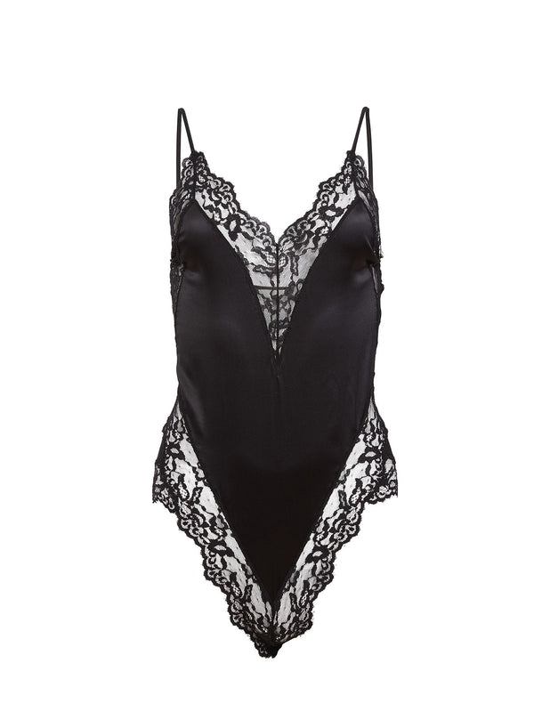 Black - Venus Lace Teddy | Fleur du Mal - DEMO