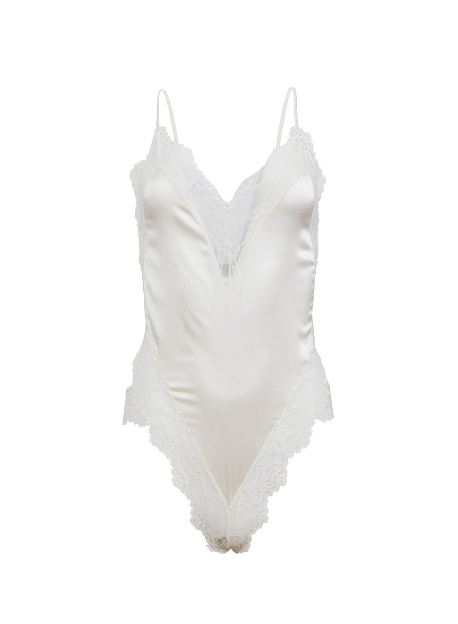 Ivory - Venus Lace Teddy | Fleur du Mal - DEMO