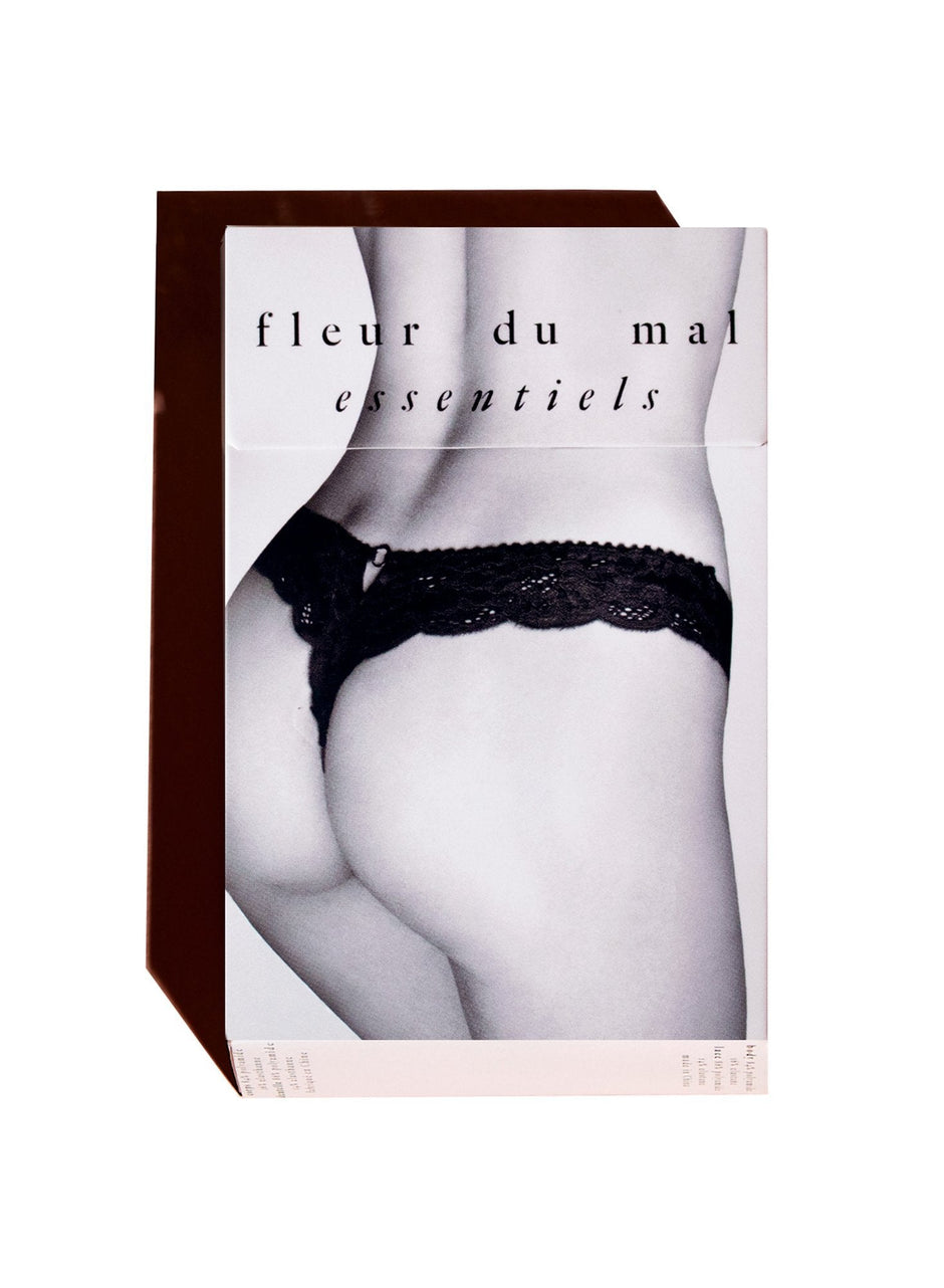 Ivory - Charlotte Lace Seamless Thong | Fleur du Mal - DEMO