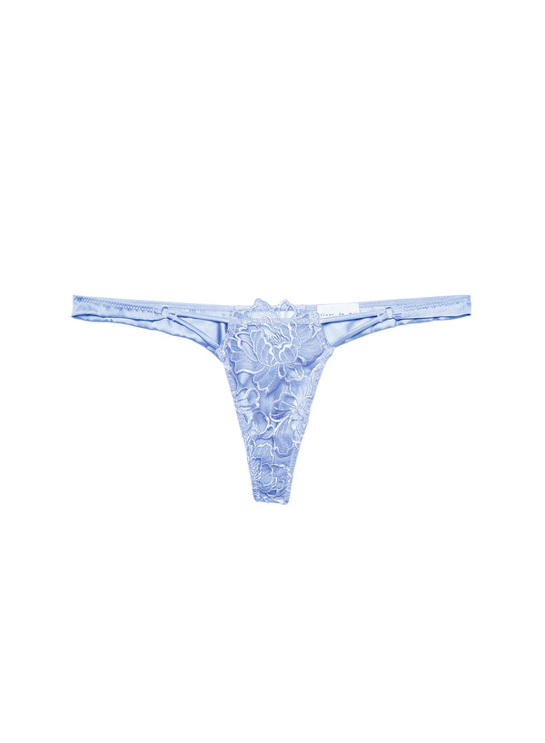 Horizon - Whitney Embroidery Thong | Fleur du Mal - DEMO