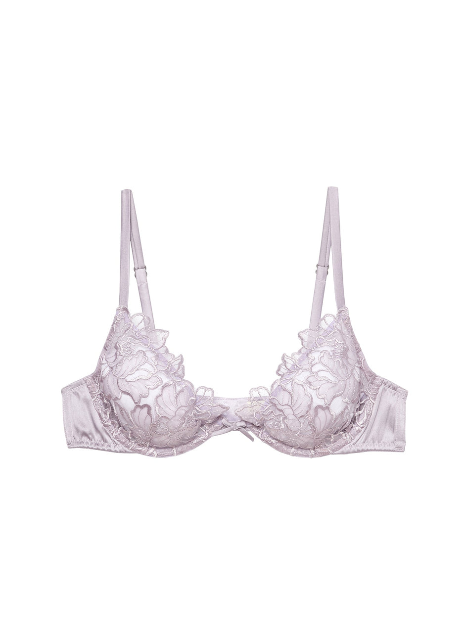 Thistle - Whitney Embroidery Demi Bra | Fleur du Mal - DEMO