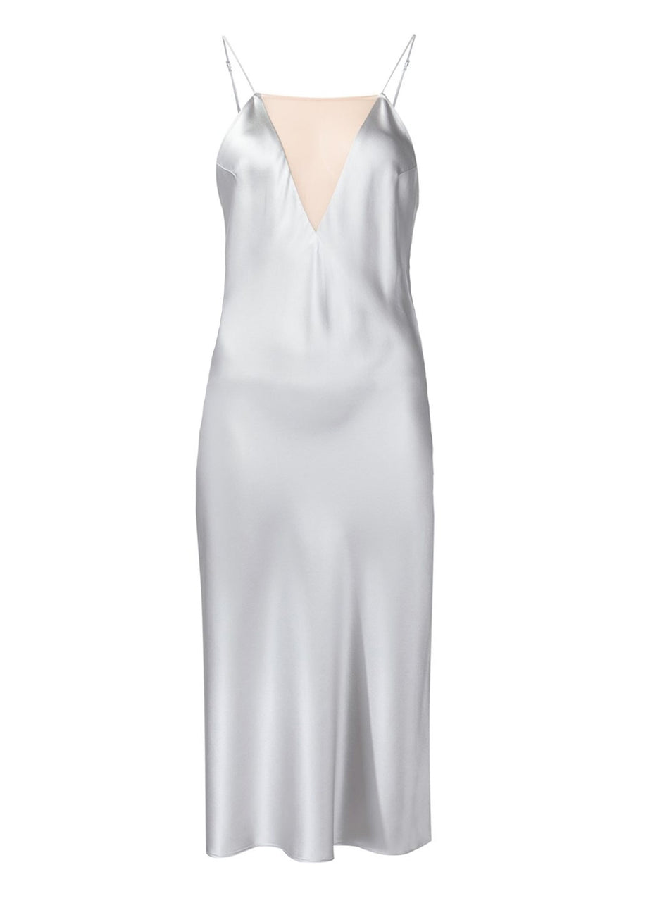 Platinum - Sheer Plunge Bias Slip | Fleur du Mal - DEMO