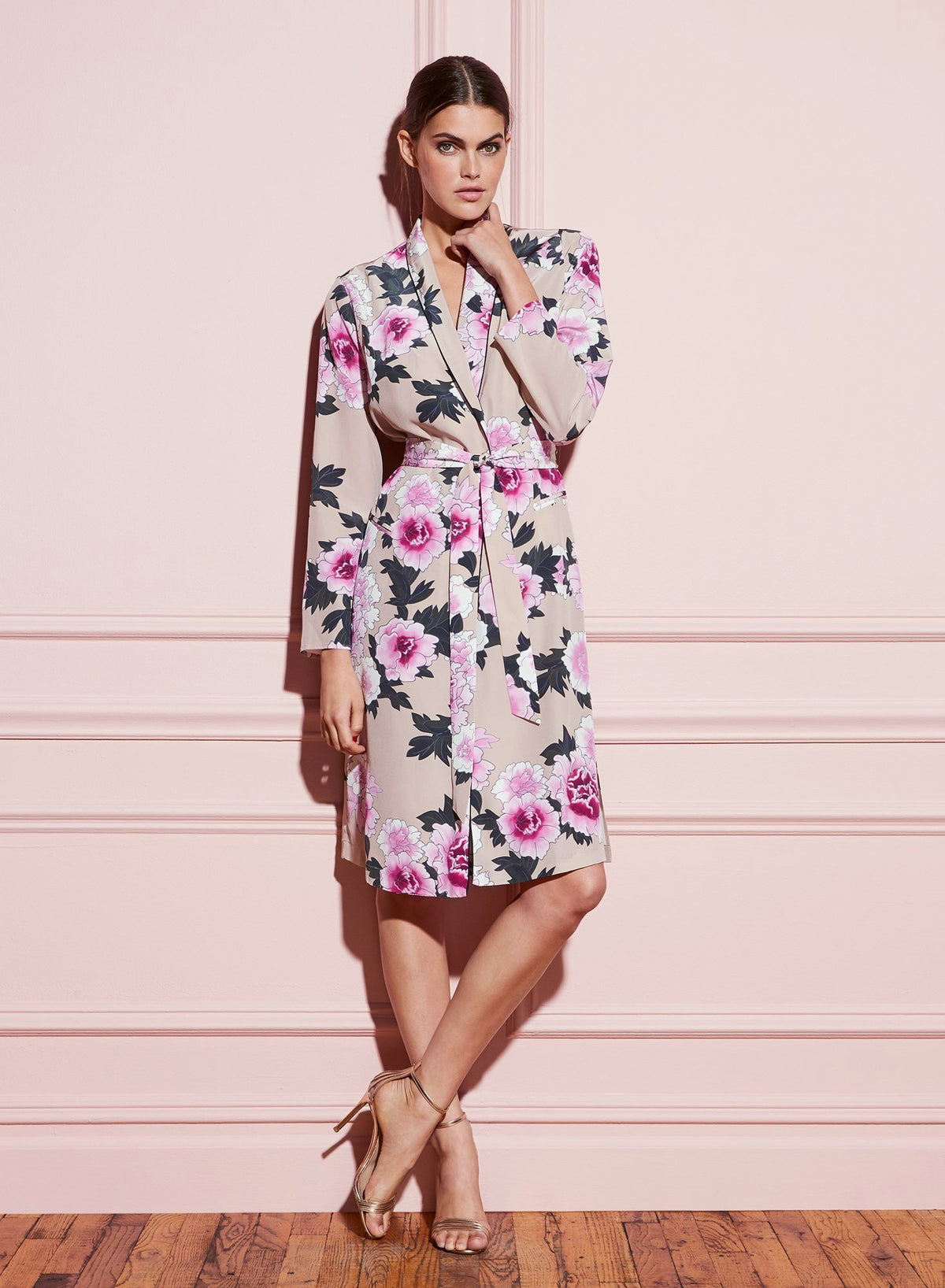 Fleur du Mal x The Coveteur Long Sleeve Robe