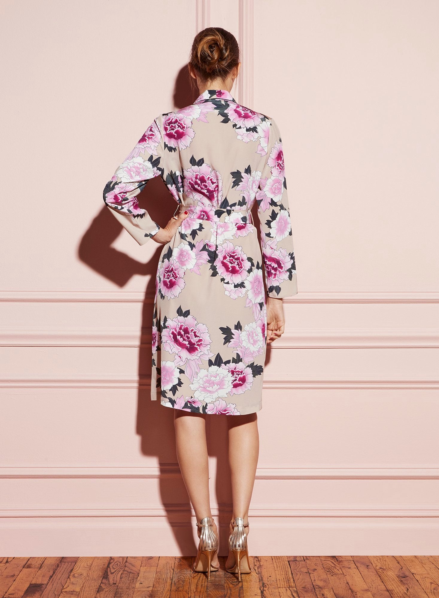 Fleur du Mal x The Coveteur Long Sleeve Robe