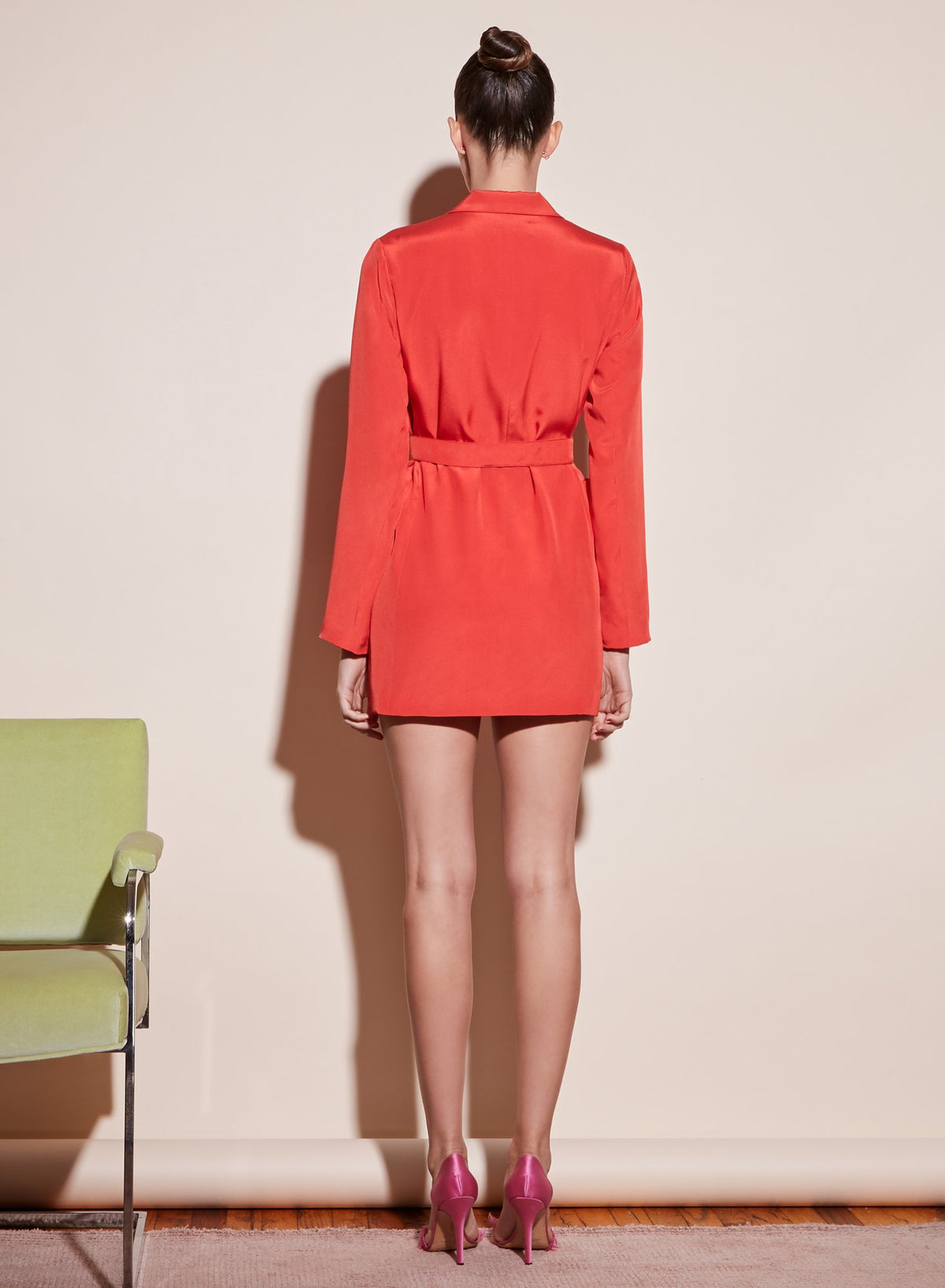 Belted Blazer Dress