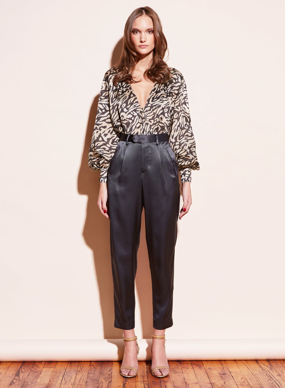 Tiger - Wrap Blouse | Fleur du Mal - DEMO