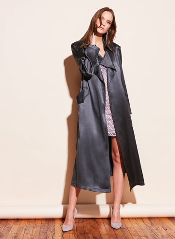 Obsidian - Relaxed Trench | Fleur du Mal - DEMO