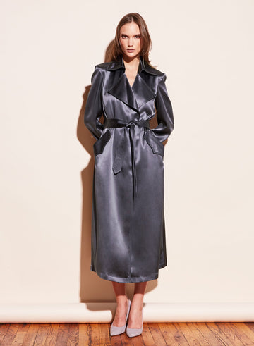 Obsidian - Relaxed Trench | Fleur du Mal - DEMO