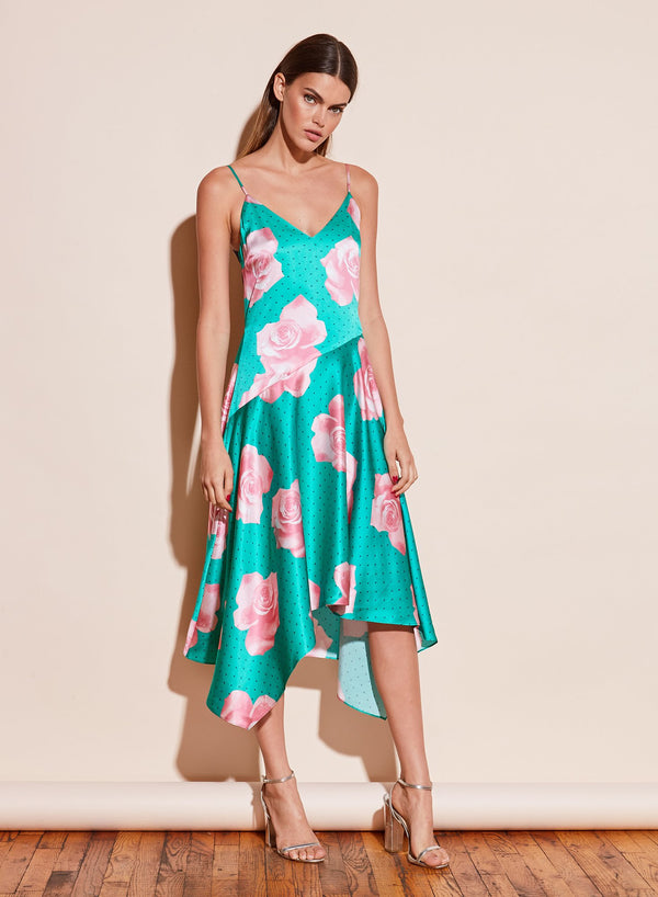 Mega rose - Handkerchief Dress | Fleur du Mal - DEMO