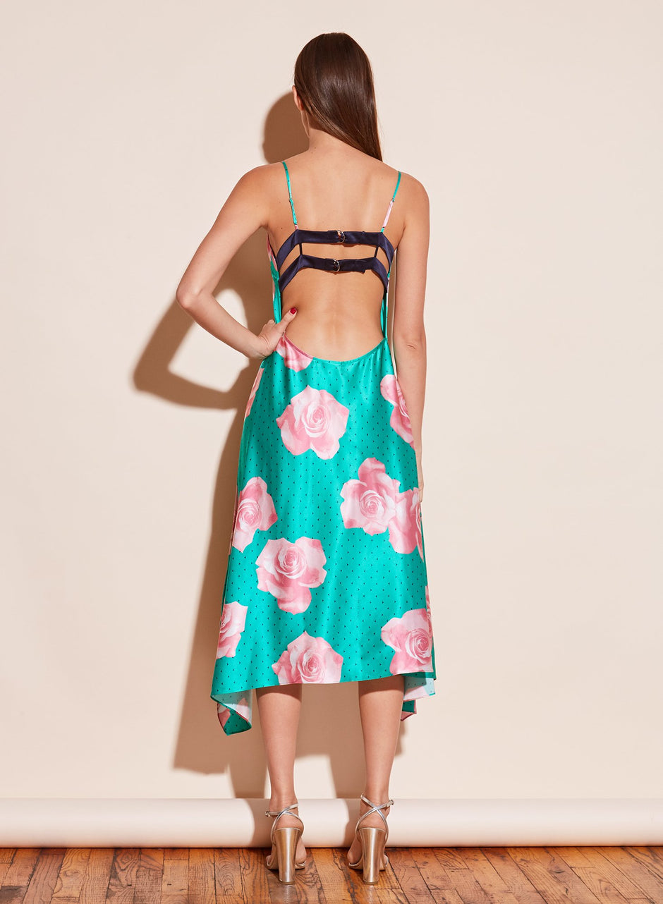 Mega rose - Handkerchief Dress | Fleur du Mal - DEMO