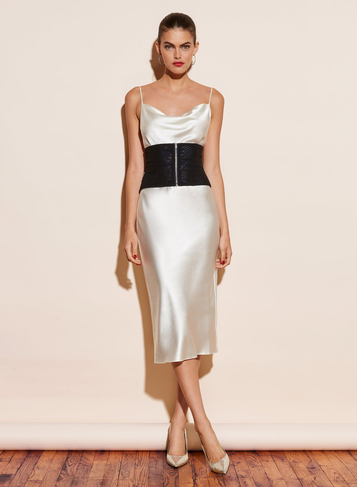 Cowl Neck Slip Dress