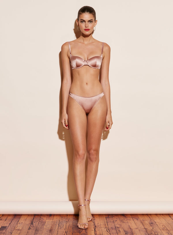 Tan - Luxe Thong | Fleur du Mal - DEMO