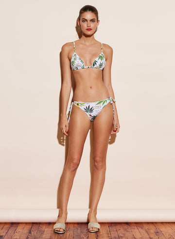 Fleur botanical - Triangle Bikini Top | Fleur du Mal - DEMO