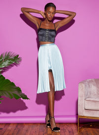 Hook & Eye Bustier Top