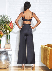 Twill High Waist Jean