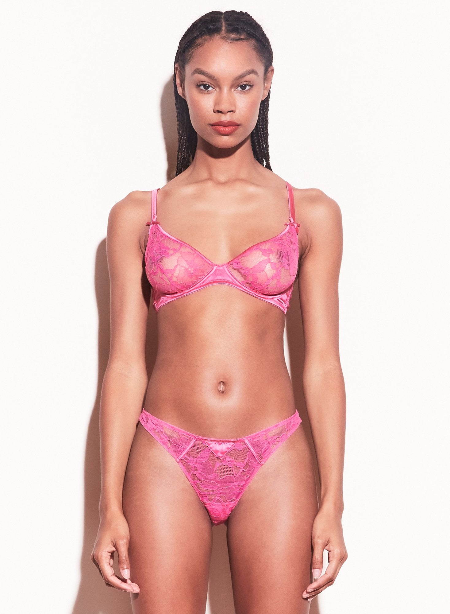 Magnolia Lace Unlined Demi Bra