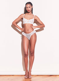 Loulou Lace U-Wire Demi Bra