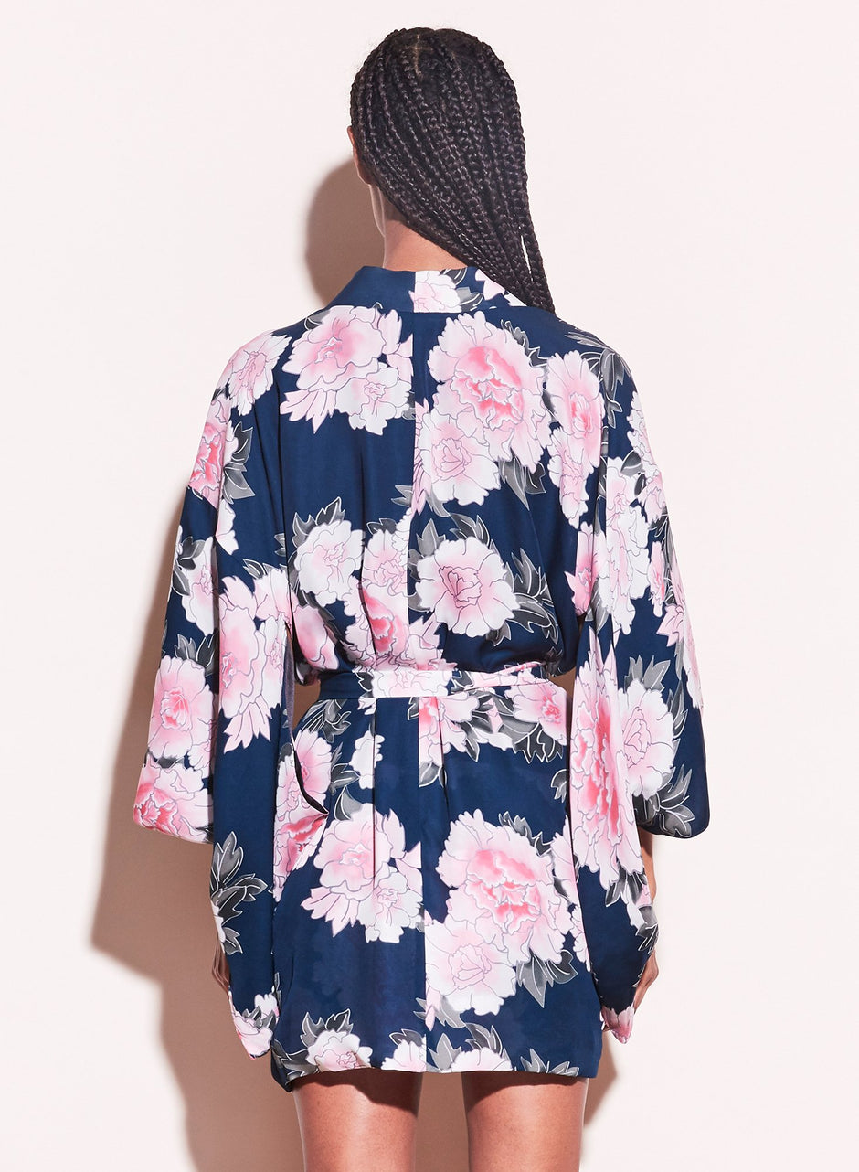 Teal - Haori Kimono | Fleur du Mal - DEMO