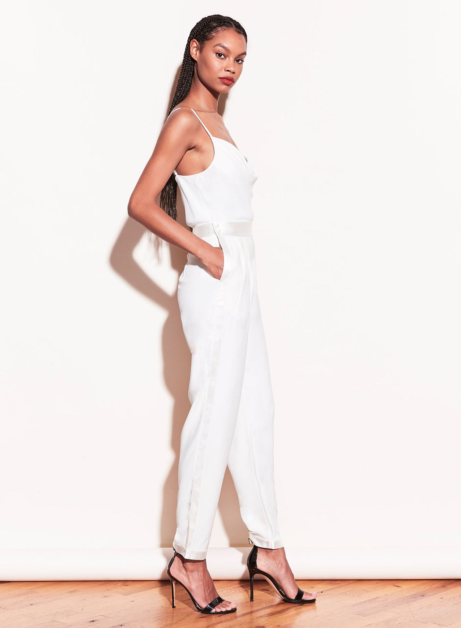 Ivory - Tuxedo Pants | Fleur du Mal - DEMO