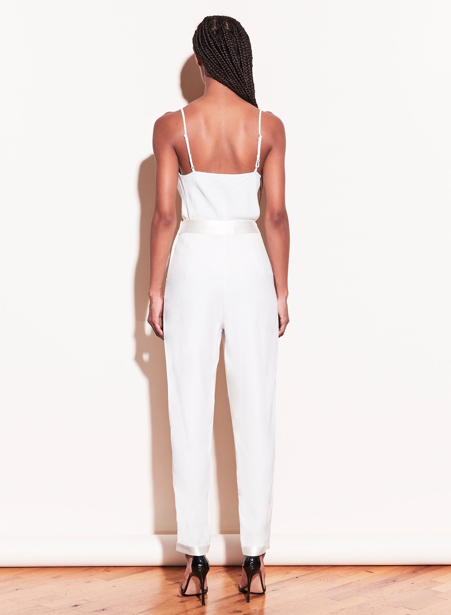 Cowl Neck Spaghetti Strap Cami