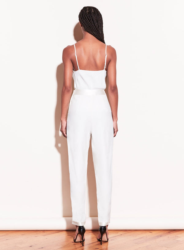 Ivory - Cowl Neck Spaghetti Strap Cami | Fleur du Mal - DEMO
