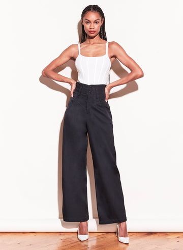 Ivory - Knit Corset Top | Fleur du Mal - DEMO
