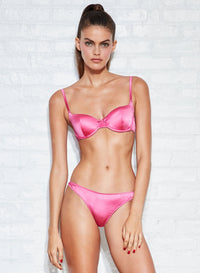 Satin Luxe Balconette Bra