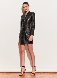 Leather Power Dress