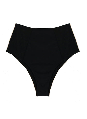 Black - Charlotte High Waist Bottom | Fleur du Mal - DEMO
