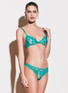 Lily Embroidery Hipster Thong