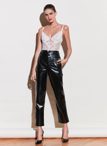 Creme - Gardenia Lace Bodysuit | Fleur du Mal - DEMO