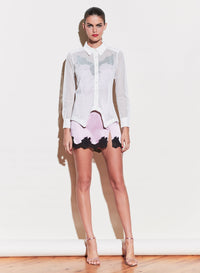 James Lace Slip Skirt