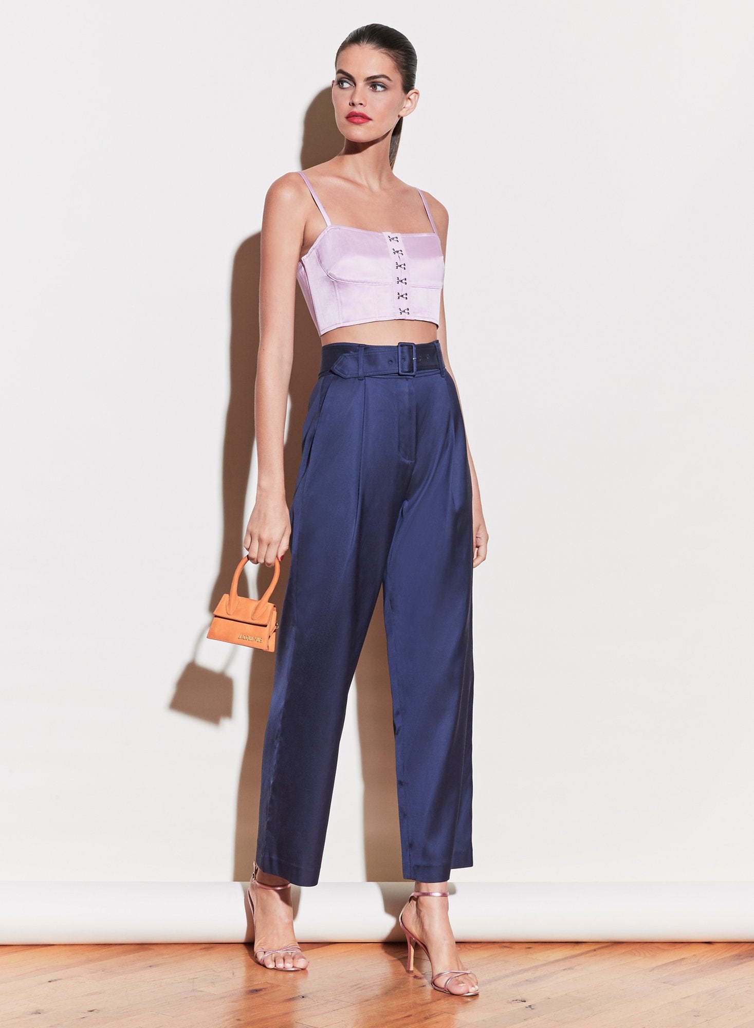 Hook & Eye Bustier Top