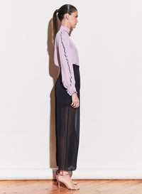Ruffle Neck Blouse