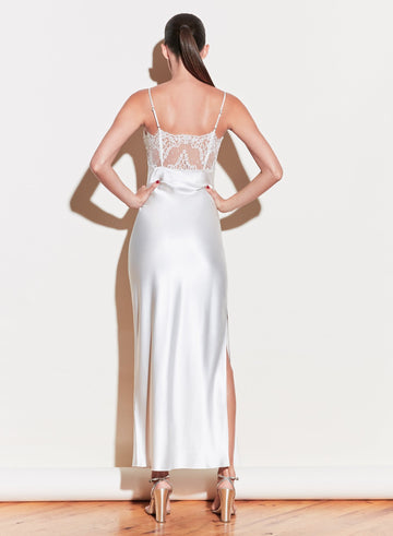 Daphne Lace Insert Gown