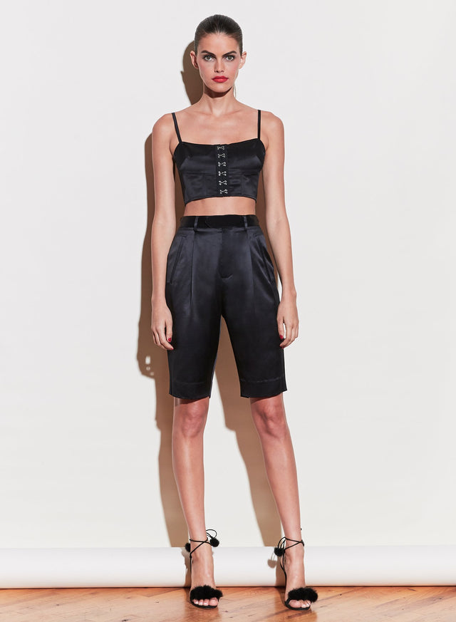 Black - Bermuda Short | Fleur du Mal - DEMO