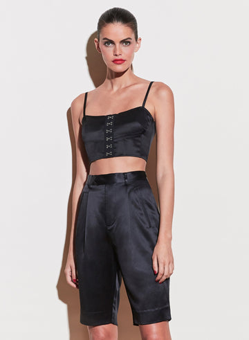Black - Bermuda Short | Fleur du Mal - DEMO