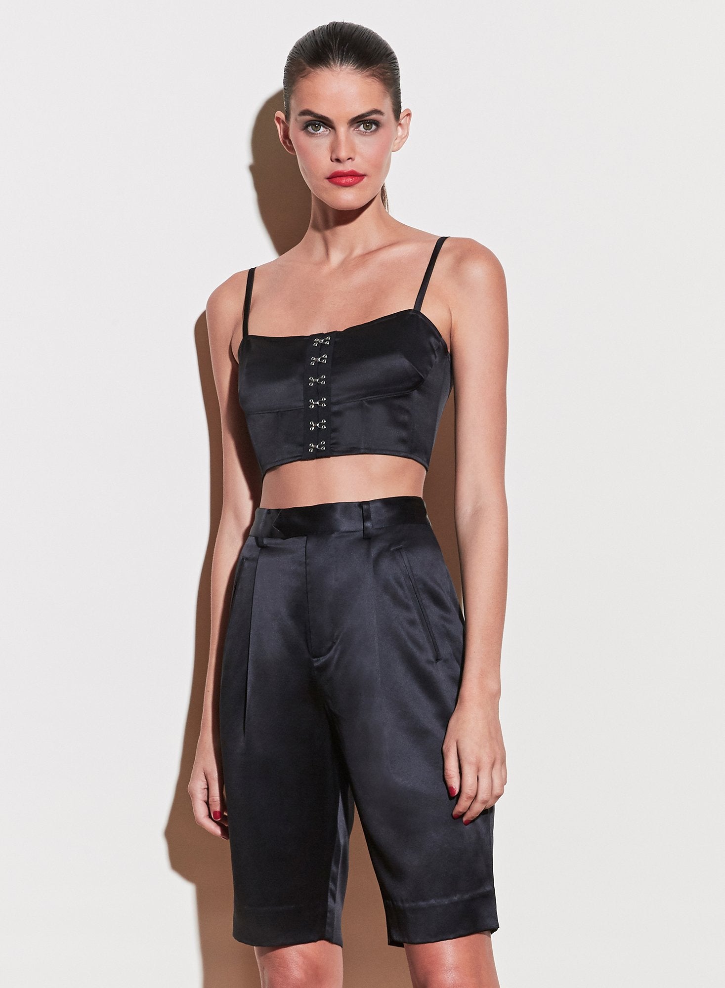Hook & Eye Bustier Top