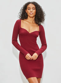 Sweetheart Knit Dress