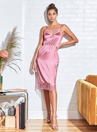 Rose Lace Appliqué Slip