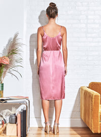 Rose Lace Appliqué Slip