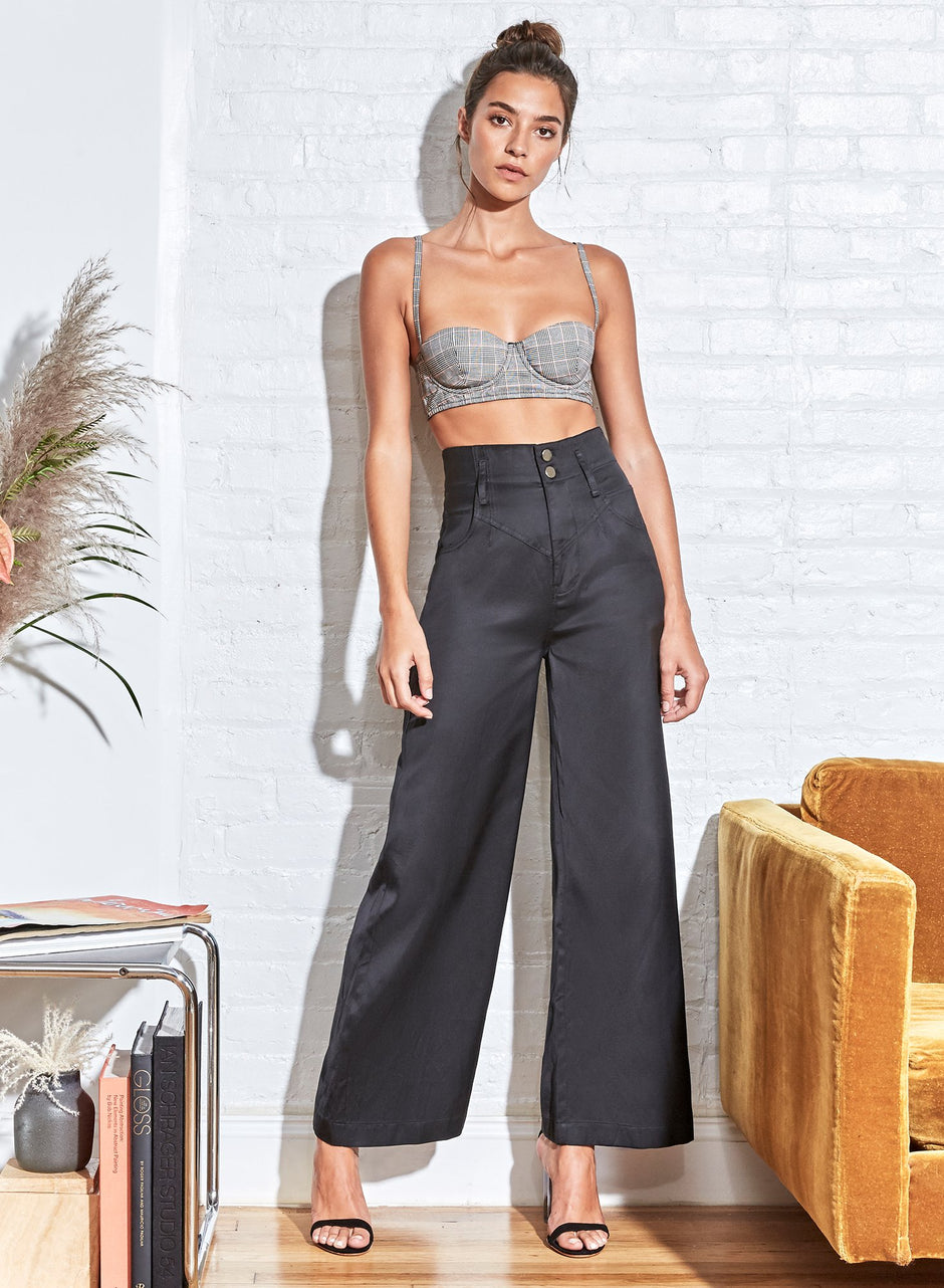 Plaid check - Checked Bra Top | Fleur du Mal - DEMO