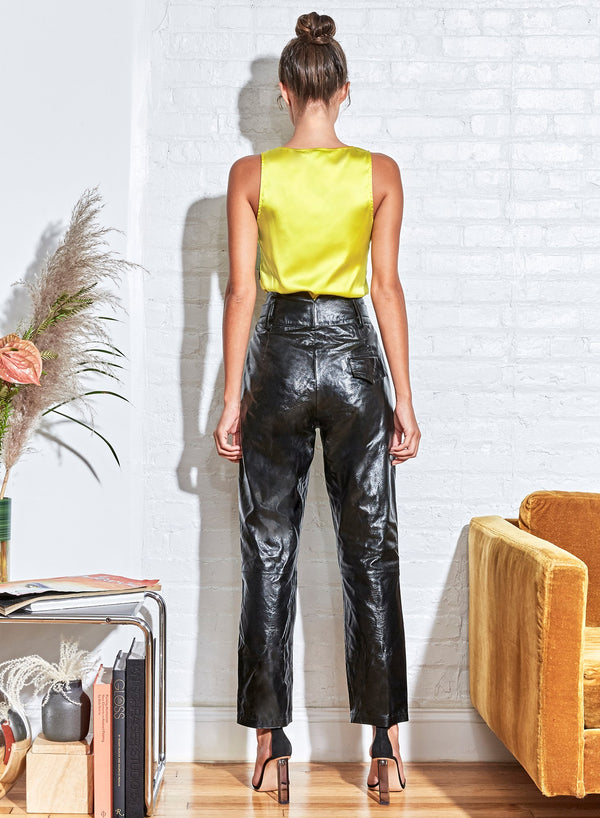 Zest - Silk Cami with Lace Insert | Fleur du Mal - DEMO