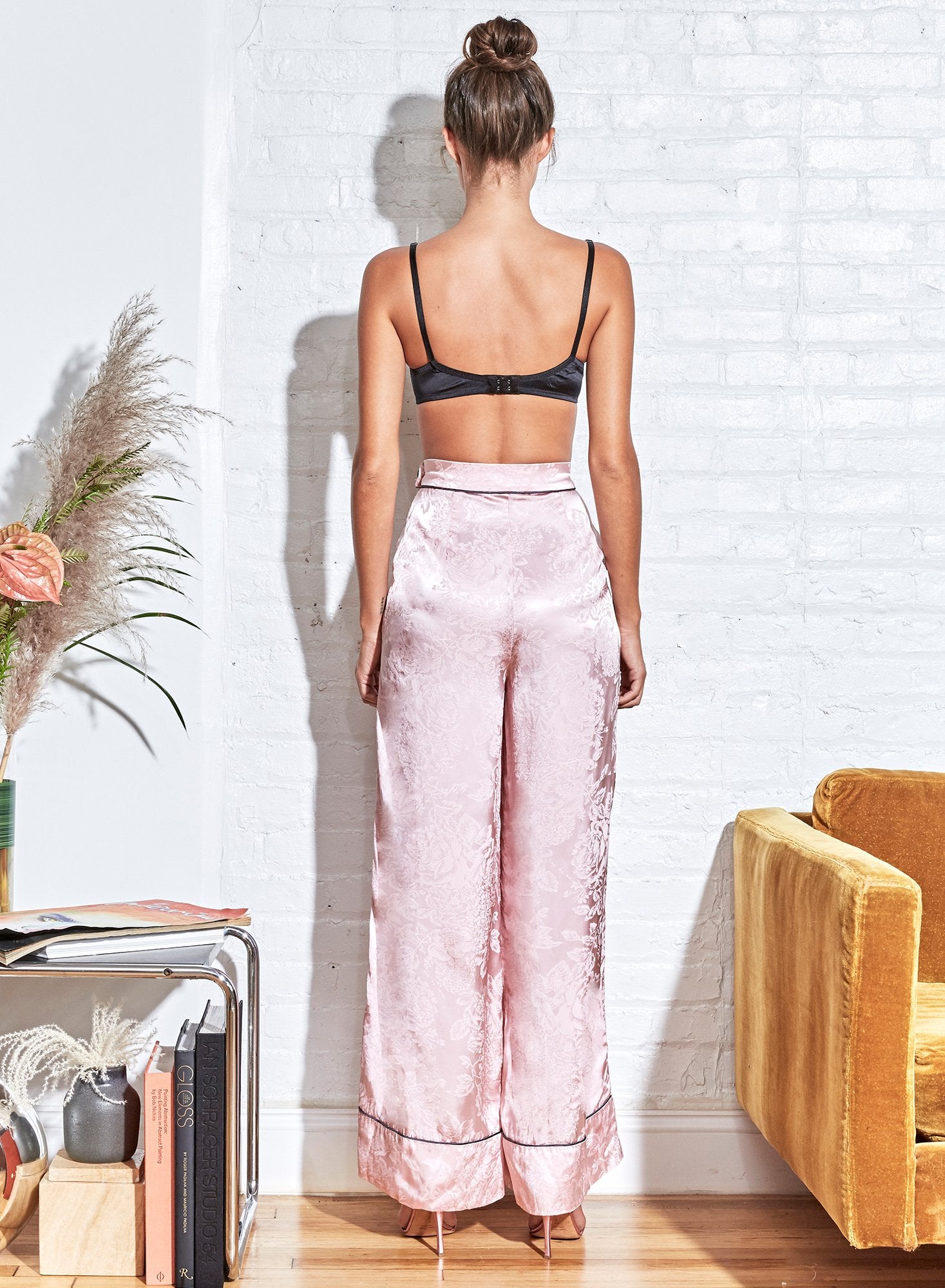 Fleur Jacquard Wide Leg PJ Pant